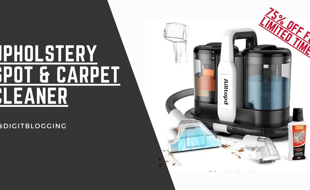 Upholstery Spot Cleaner – Now 75% Off for a Limited Time!